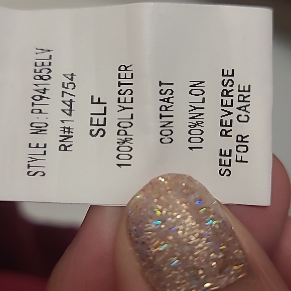 NWOT - Davi & Dani Lace Detail Boho Top - Size 1XL - Picture 5 of 7